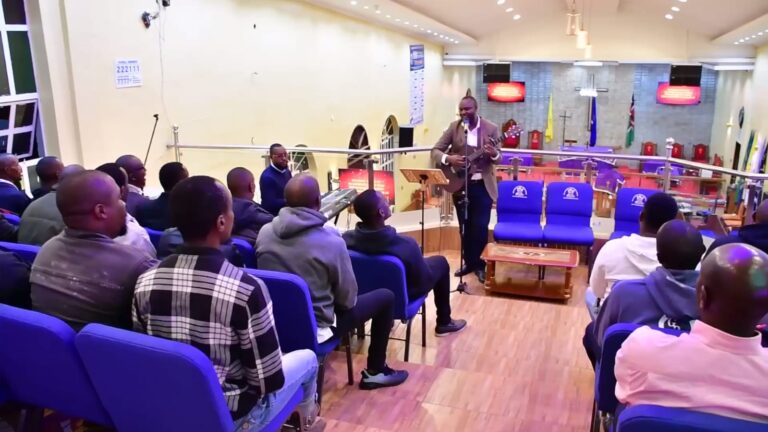 Men’s Fellowship With Kamau Karongo And Cadets